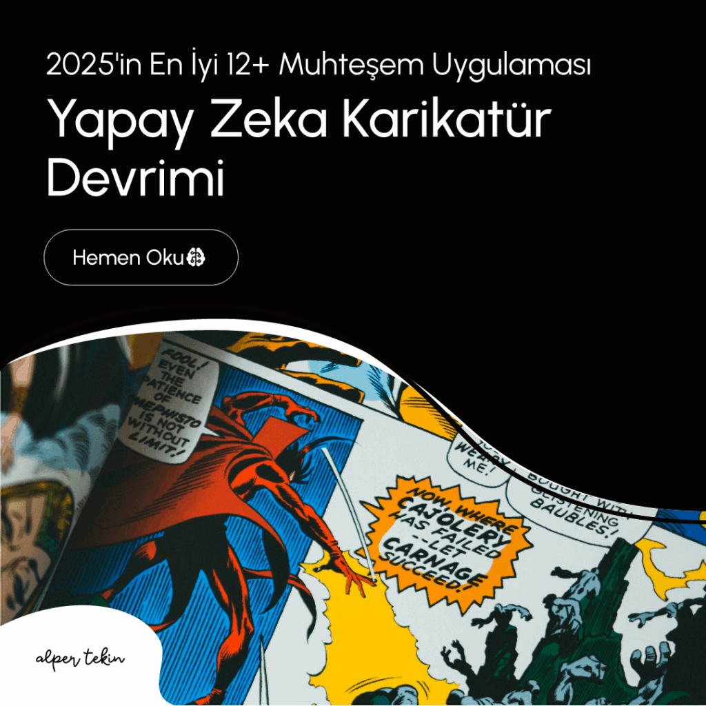 yapay zeka karikatür devrimi